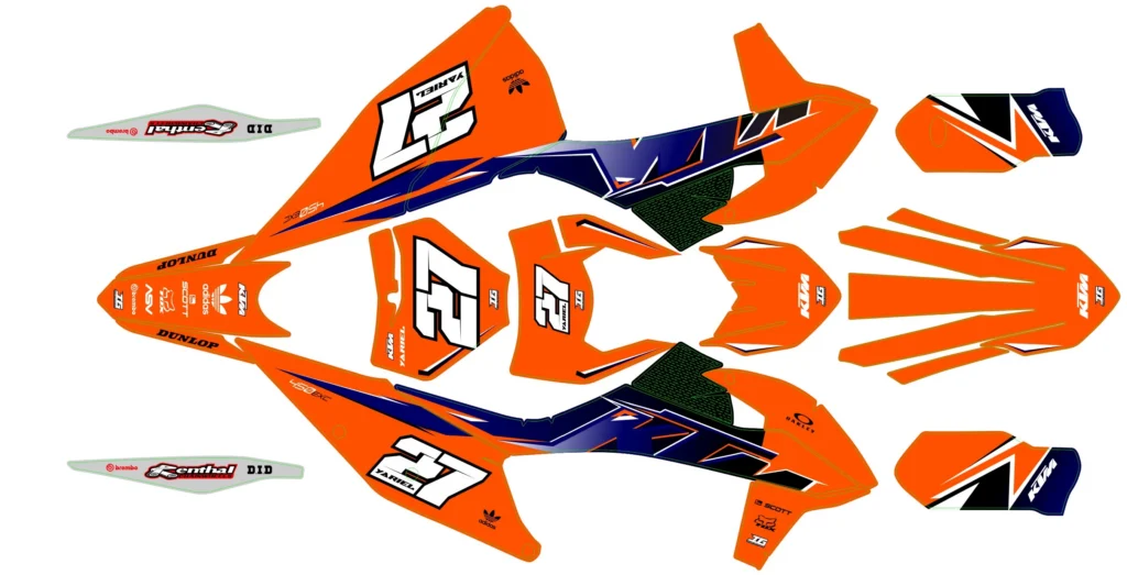 Okleina motocyklowa KTM - KTM-844