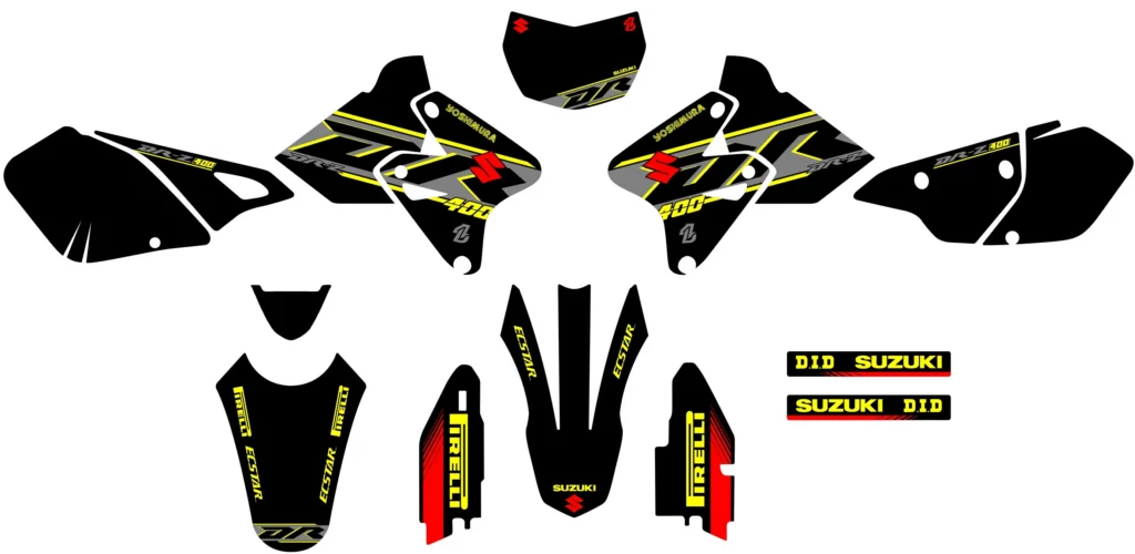 Okleina motocyklowa SUZUKI - SUZ-69