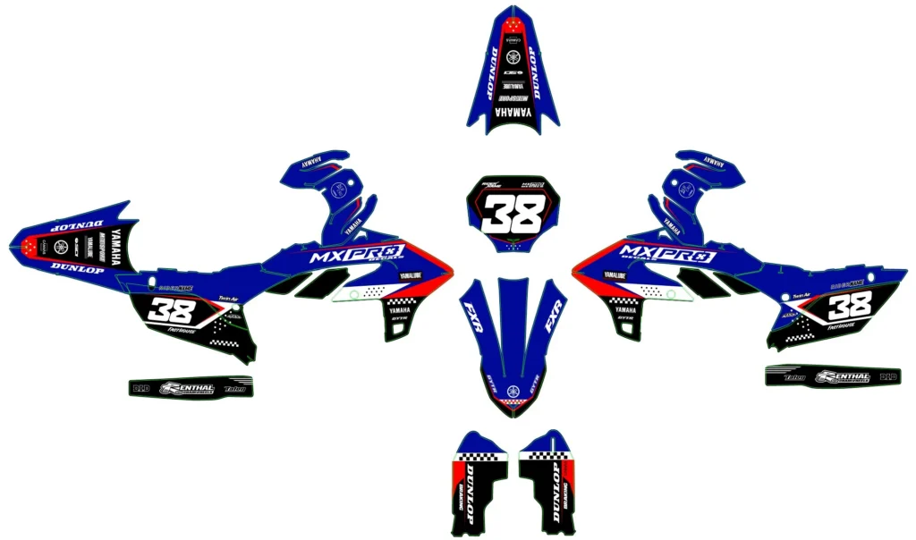 Okleina motocyklowa YAMAHA - YAM-146