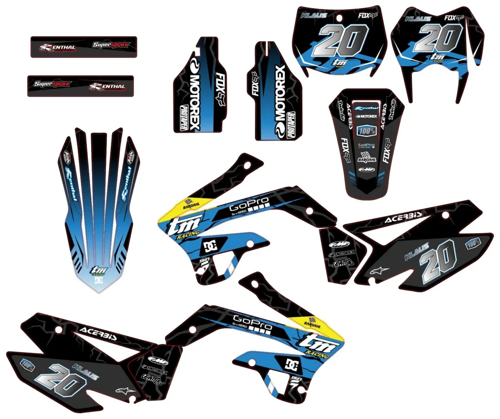Okleina motocyklowa TM Racing - TMR-31