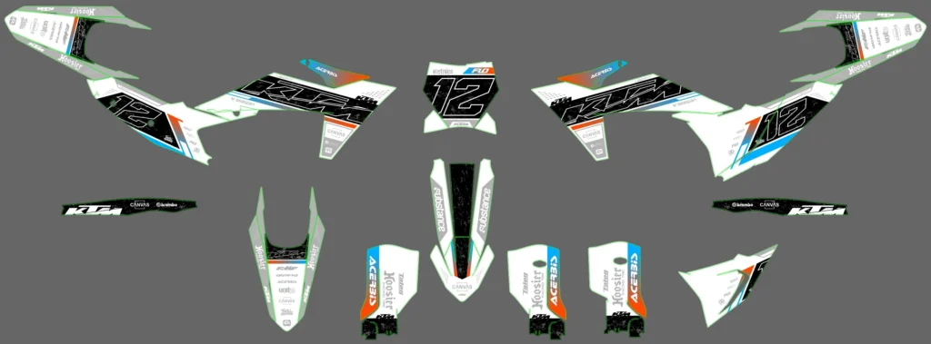 Okleina motocyklowa KTM - KTM-439