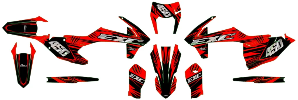 Okleina motocyklowa KTM - KTM-588