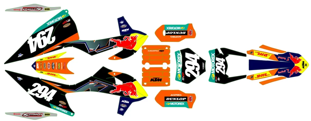 Okleina motocyklowa KTM - KTM-706