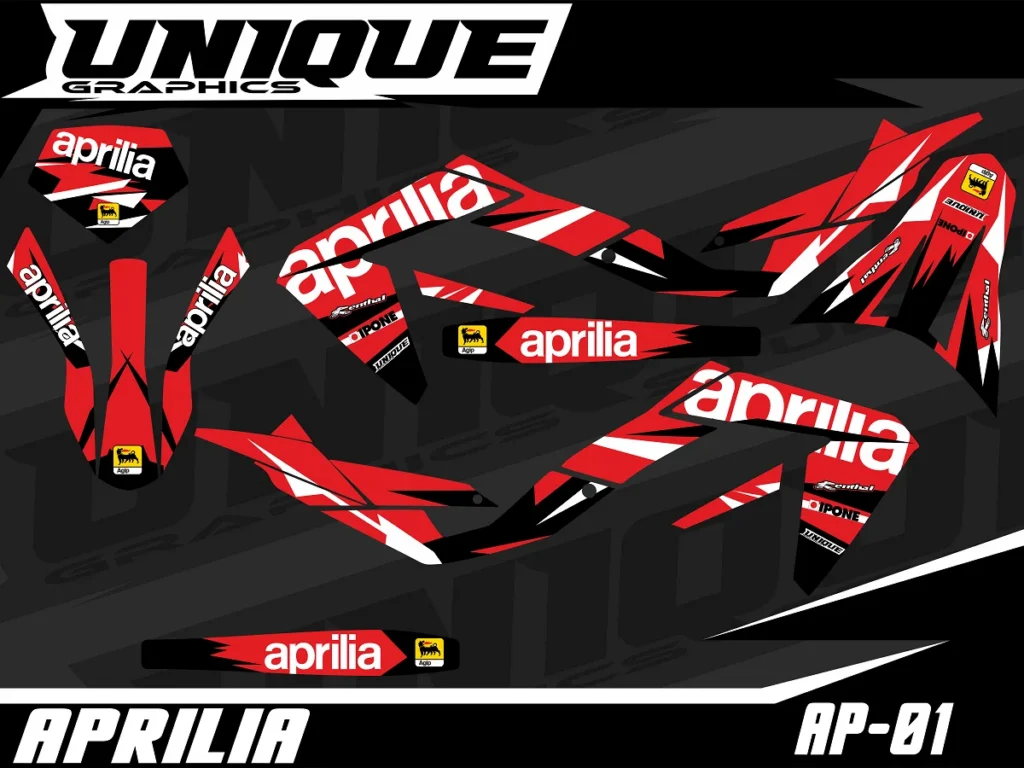 Okleina motocyklowa APRILIA - AP-01