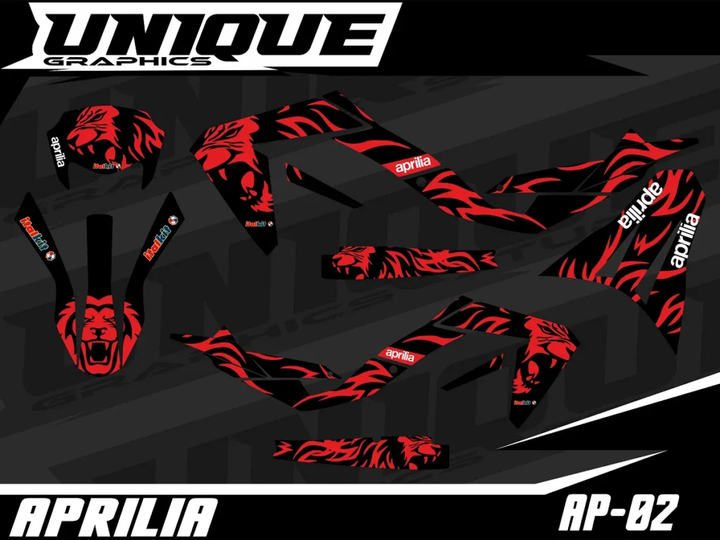 Okleina motocyklowa APRILIA - AP-02