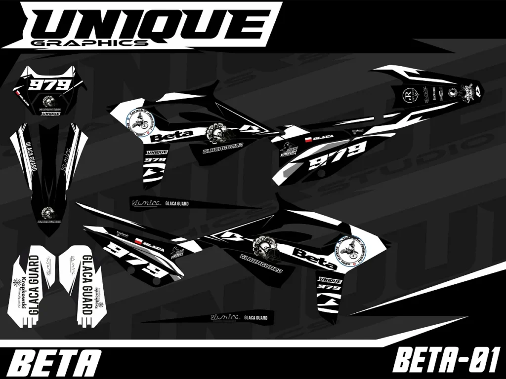Okleina motocyklowa BETA - BETA-01