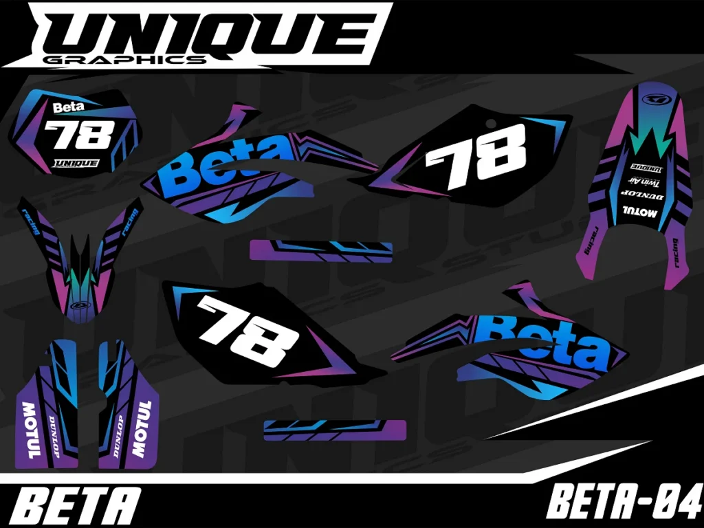 Okleina motocyklowa BETA - BETA-04