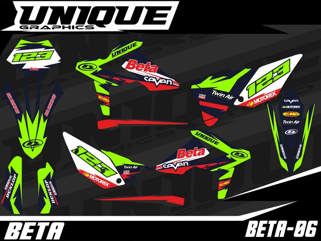 Okleina motocyklowa BETA - BETA-06