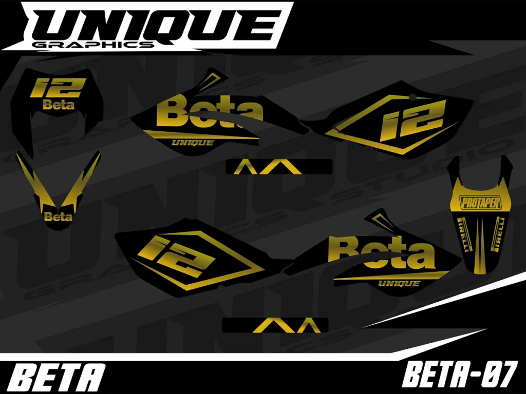 Okleina motocyklowa BETA - BETA-07
