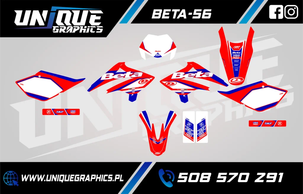 Okleina motocyklowa BETA - BETA-56