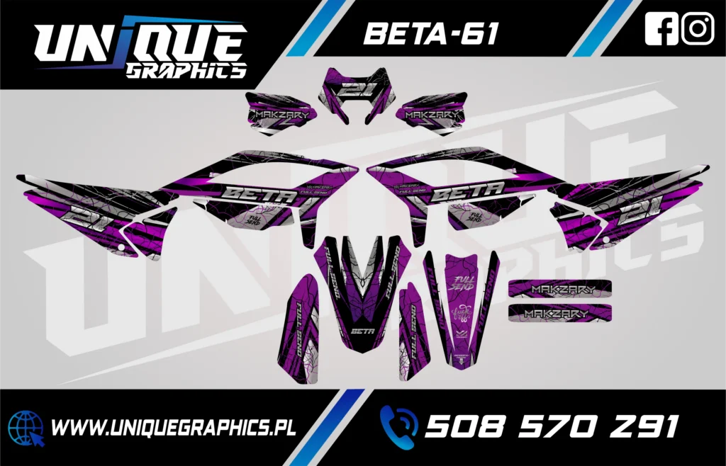 Okleina motocyklowa BETA - BETA-61