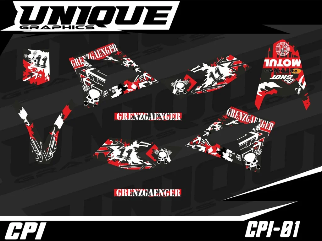 Okleina motocyklowa CPI - CPI-01
