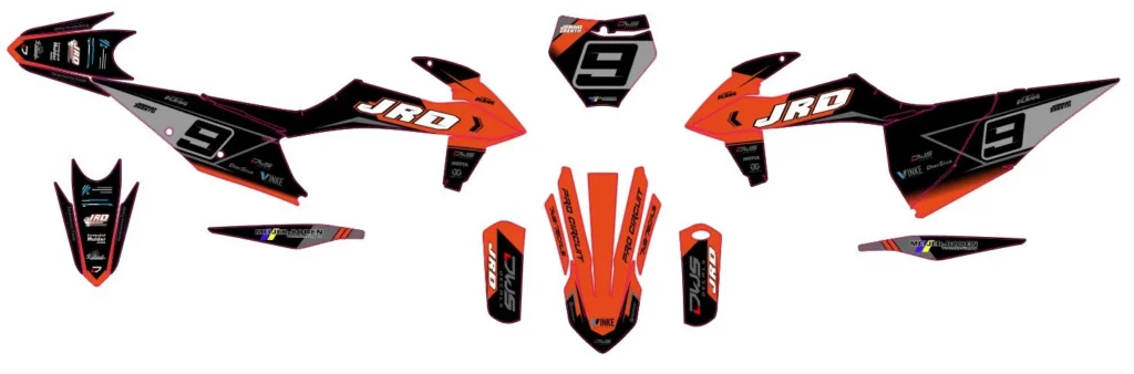 Okleina motocyklowa KTM - KTM-135