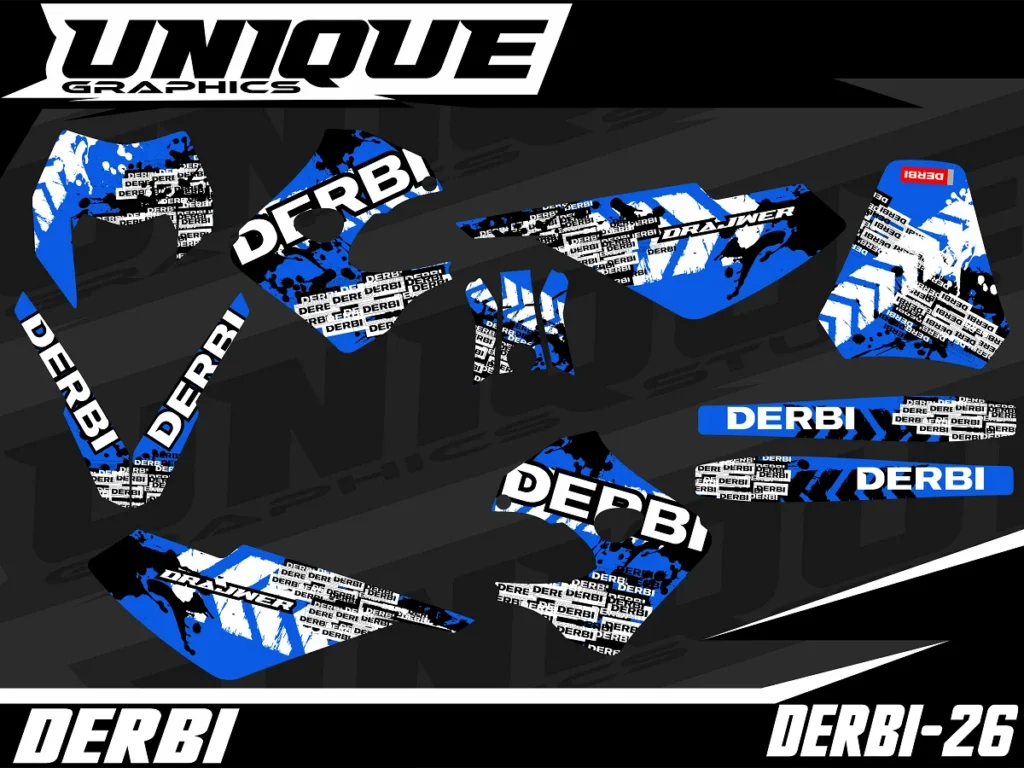 Okleina motocyklowa DERBI - DERBI-26