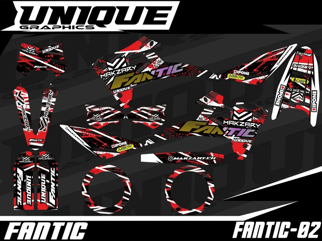 Okleina motocyklowa FANTIC - FANTIC-02