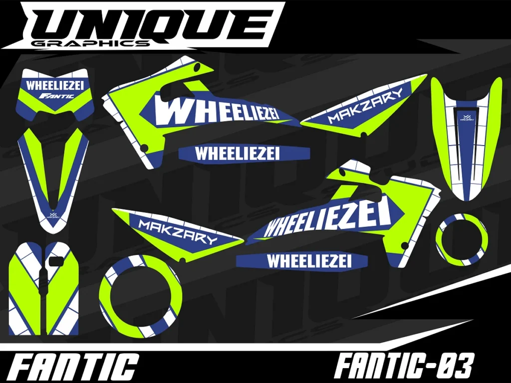 Okleina motocyklowa FANTIC - FANTIC-03