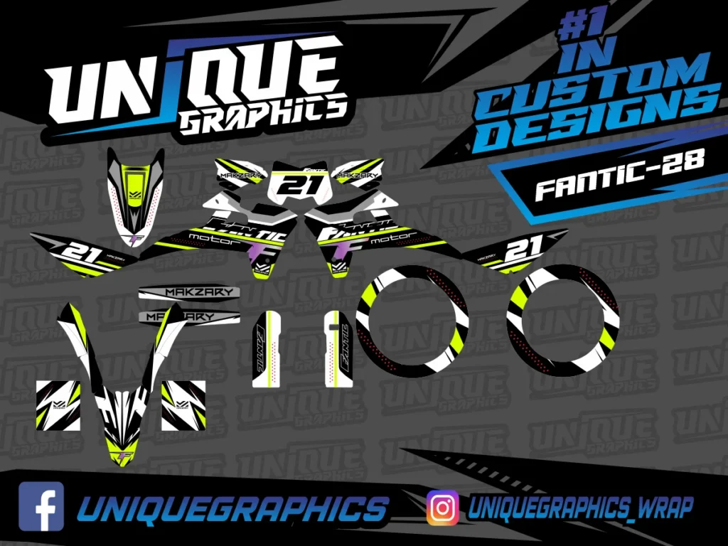 Okleina motocyklowa FANTIC - FANTIC-28