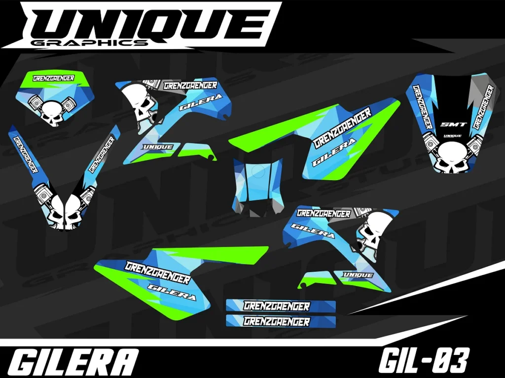 Okleina motocyklowa GILERA - GIL-03
