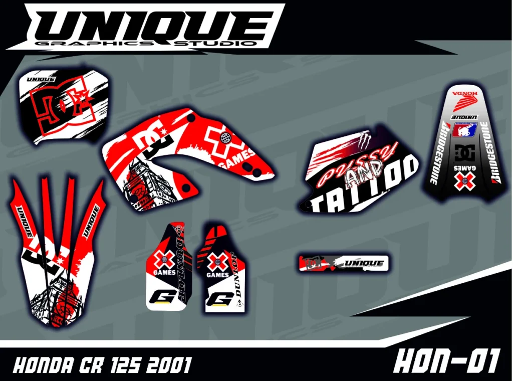 Okleina motocyklowa HONDA - HON-01