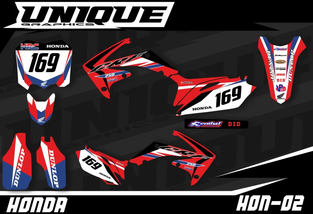 Okleina motocyklowa HONDA - HON-02