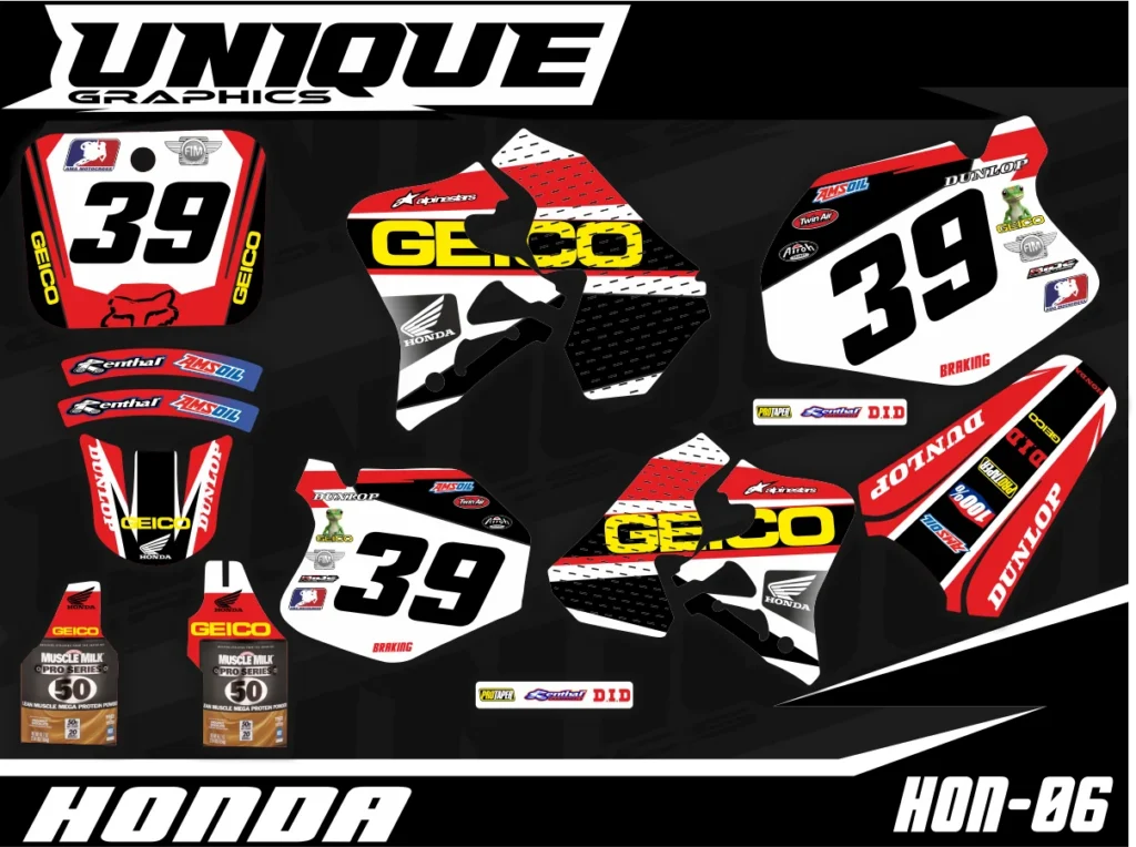 Okleina motocyklowa HONDA - HON-06
