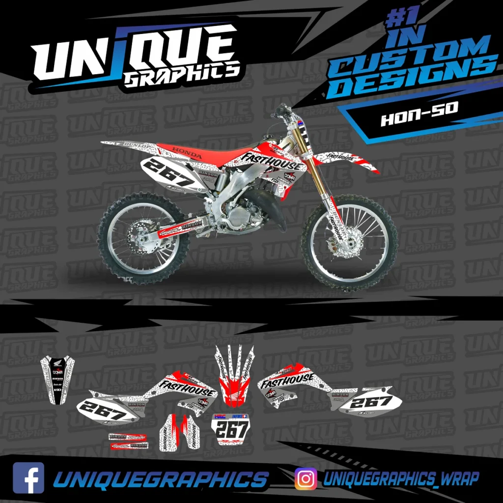Okleina motocyklowa HONDA - HON-50