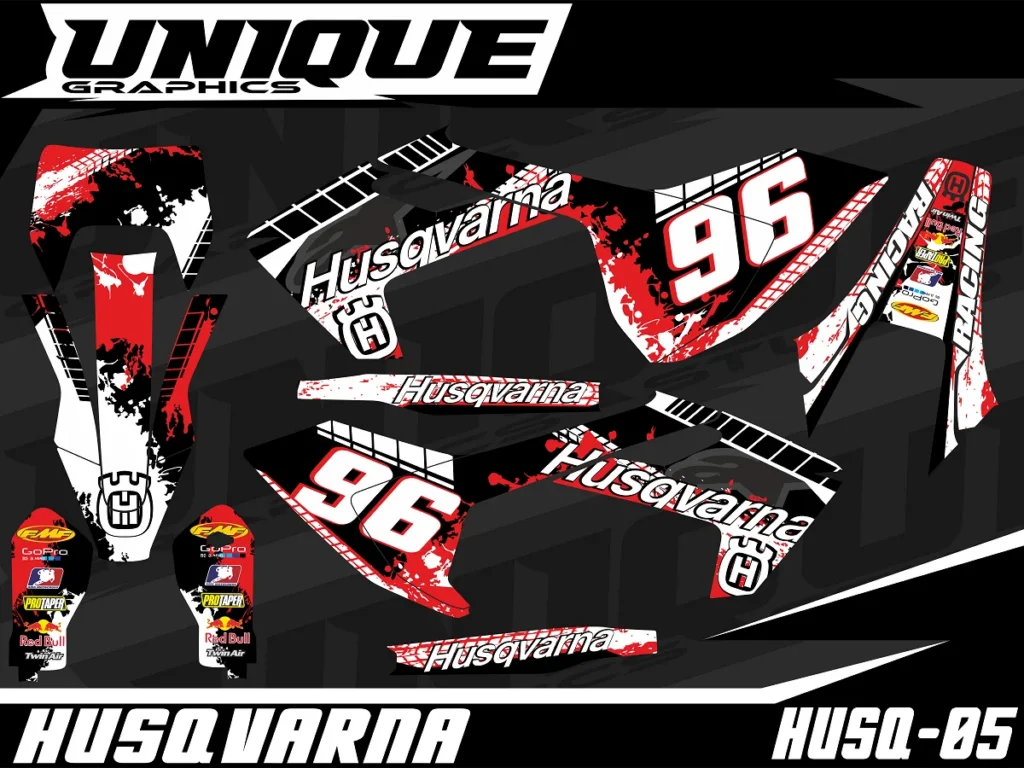 Okleina motocyklowa HUSQVARNA - HUSQ-05