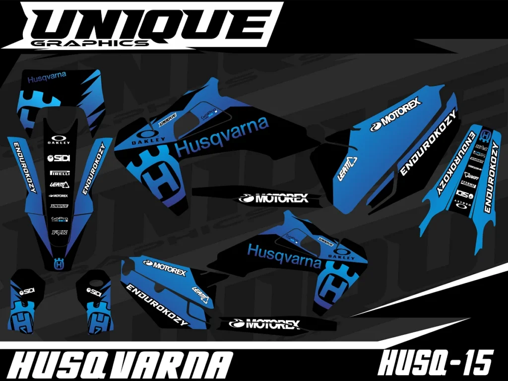 Okleina motocyklowa HUSQVARNA - HUSQ-15