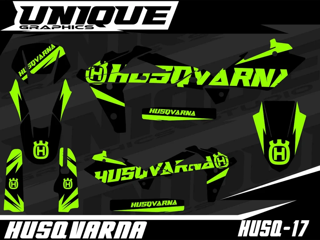 Okleina motocyklowa HUSQVARNA - HUSQ-17