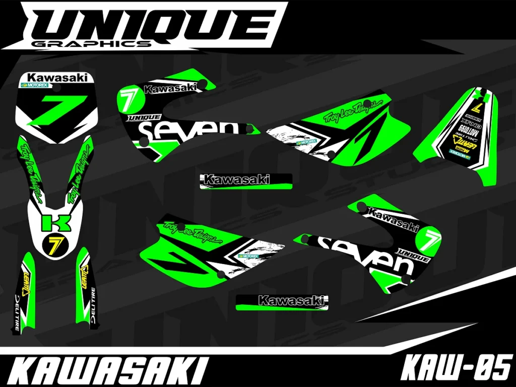 Okleina motocyklowa KAWASAKI - KAW-05