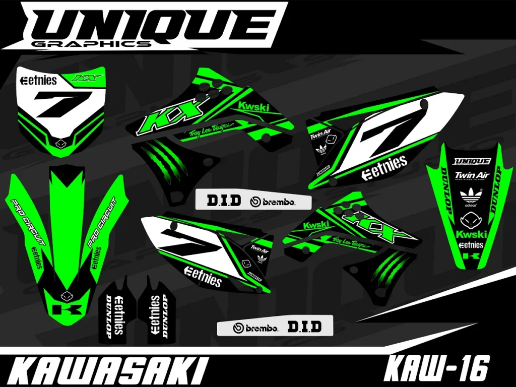 Okleina motocyklowa KAWASAKI - KAW-16