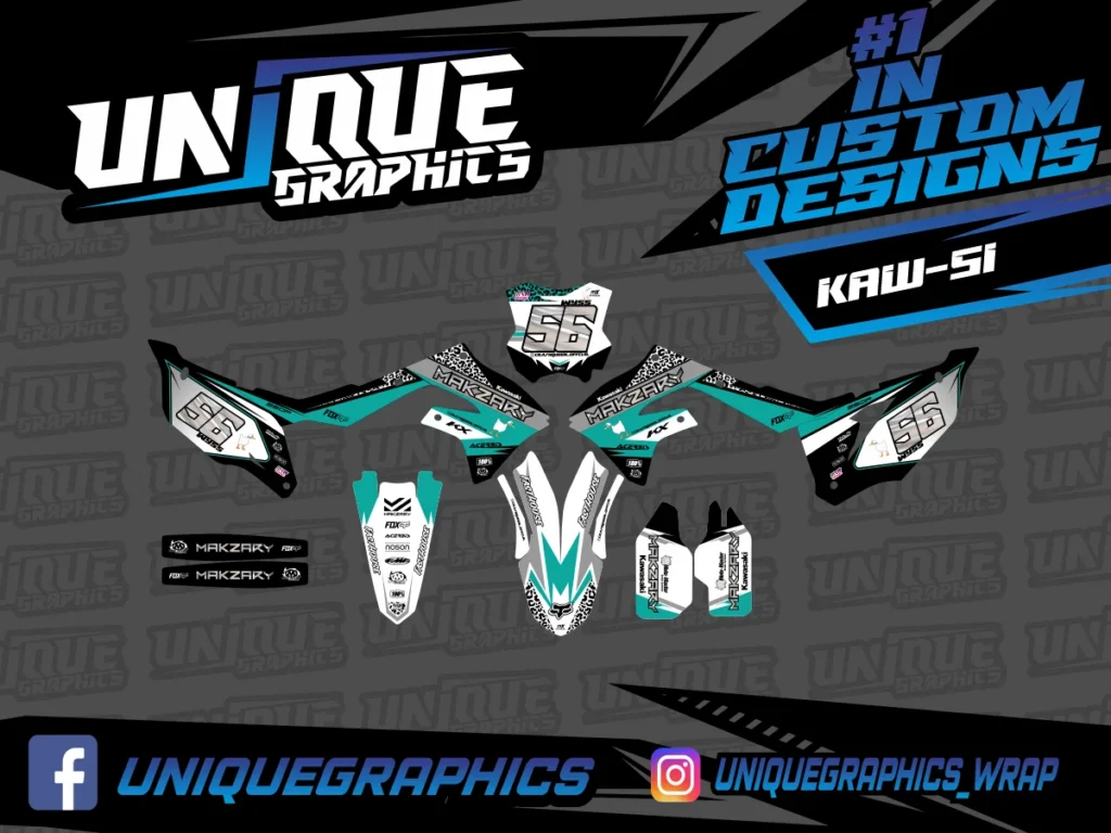 Okleina motocyklowa KAWASAKI - KAW-51