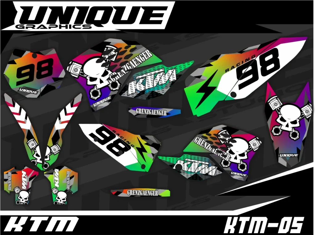 Okleina motocyklowa KTM - KTM-05