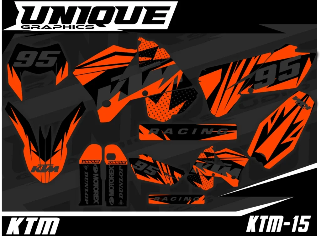 Okleina motocyklowa KTM - KTM-15