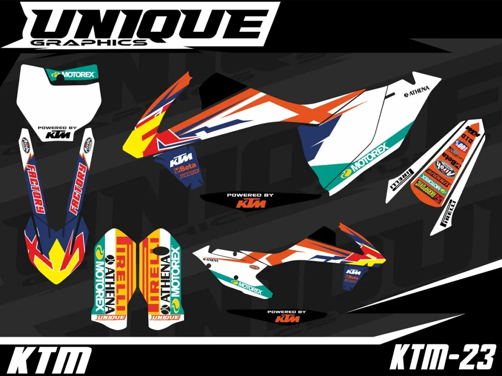 Okleina motocyklowa KTM - KTM-23