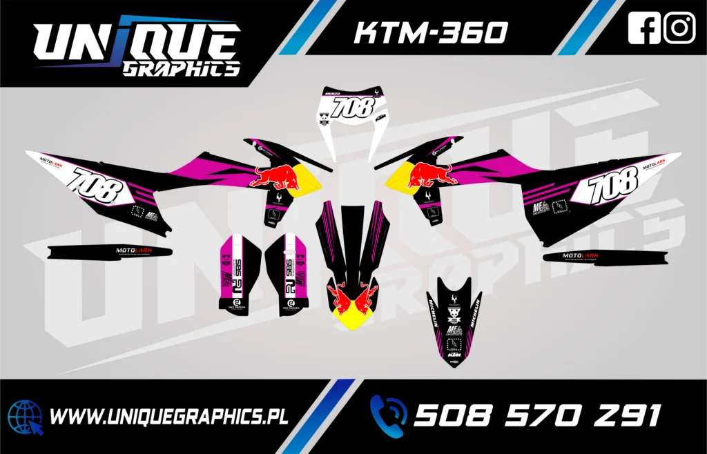 Okleina motocyklowa KTM - KTM-360