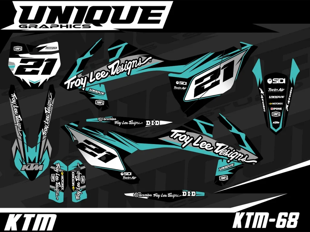 Okleina motocyklowa KTM - KTM-68