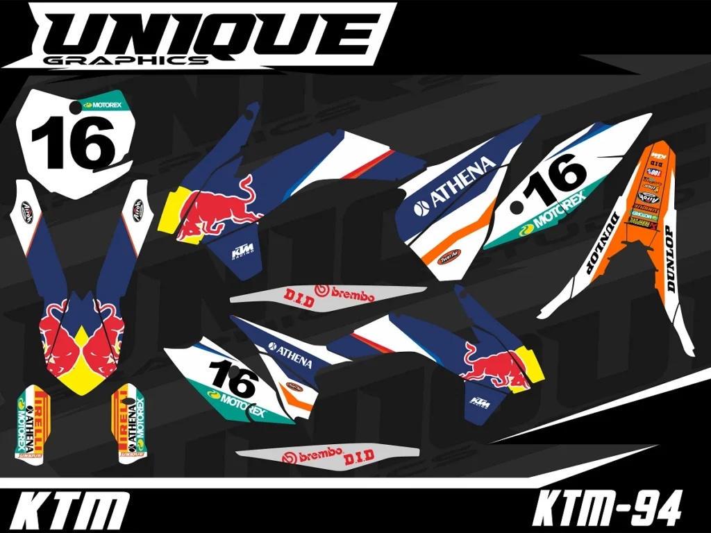Okleina motocyklowa KTM - KTM-94
