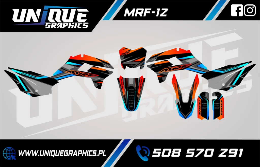 Okleina motocyklowa MRF - MRF-12