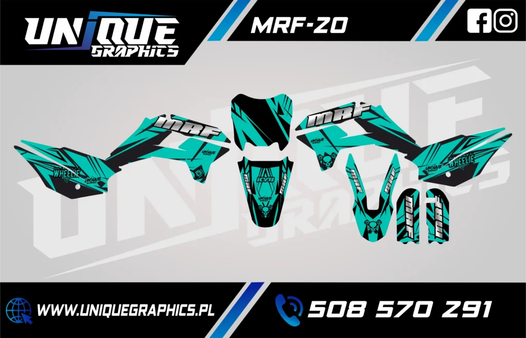 Okleina motocyklowa MRF - MRF-20