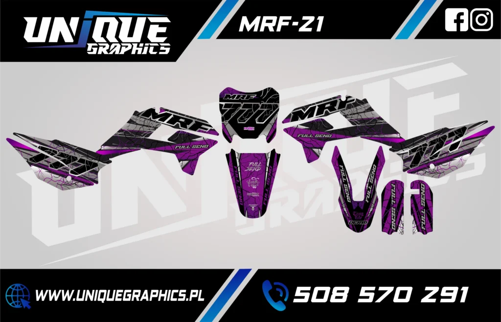Okleina motocyklowa MRF - MRF-21