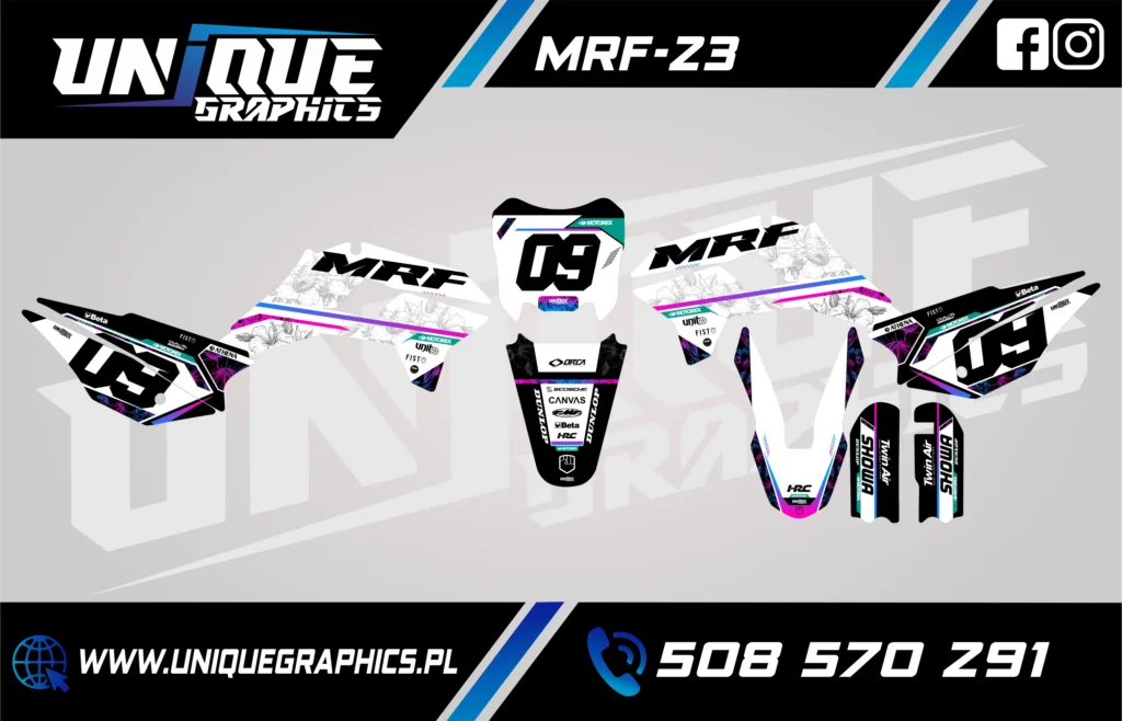 Okleina motocyklowa MRF - MRF-23