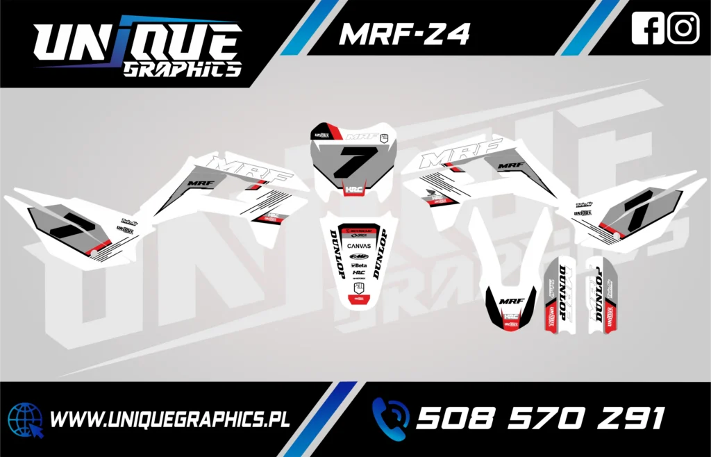 Okleina motocyklowa MRF - MRF-24