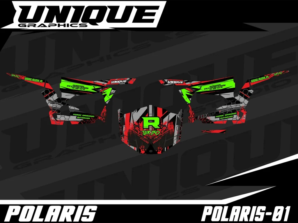 Okleina motocyklowa POLARIS - POLARIS-01