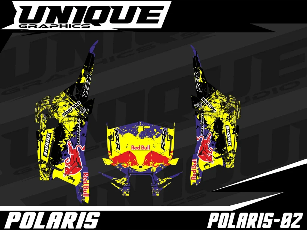 Okleina motocyklowa POLARIS - POLARIS-02