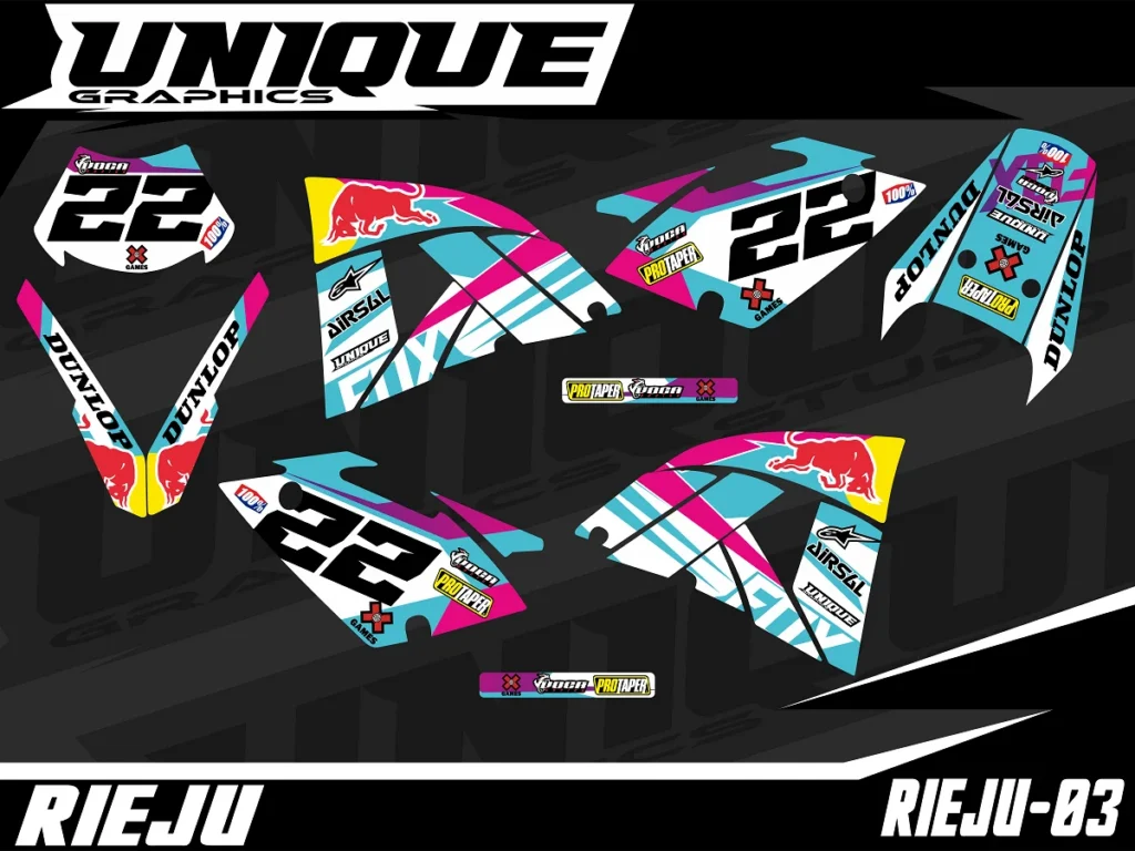 Okleina motocyklowa RIEJU - RIEJ-03