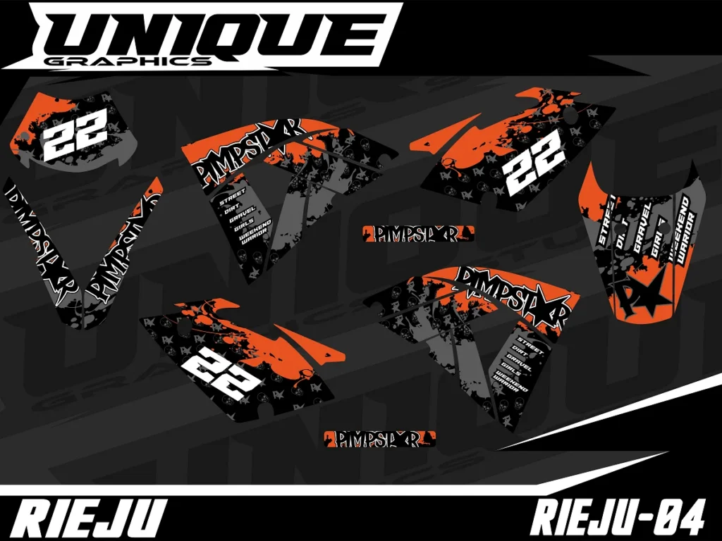 Okleina motocyklowa RIEJU - RIEJ-04