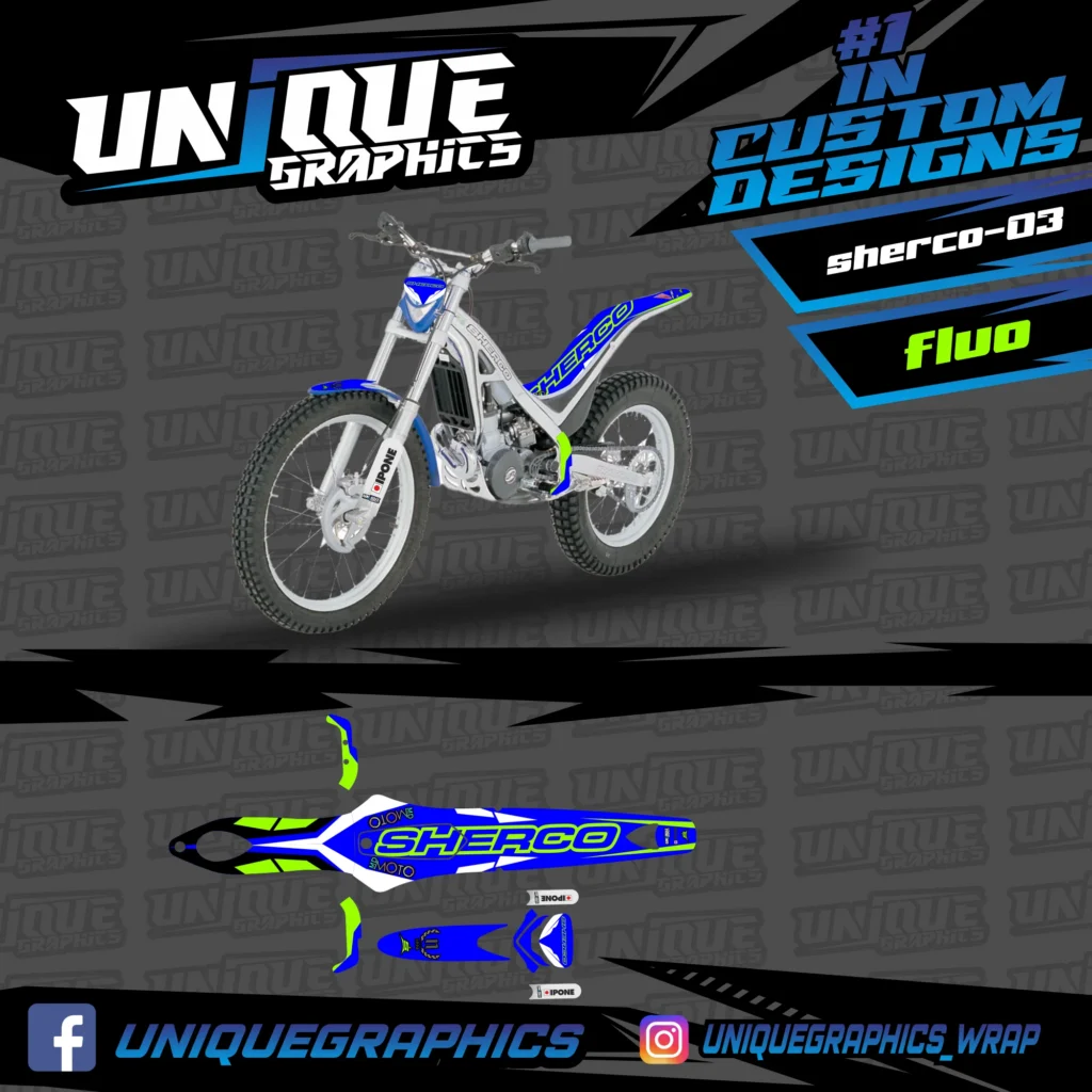 Okleina motocyklowa SHERCO - SHERCO-03