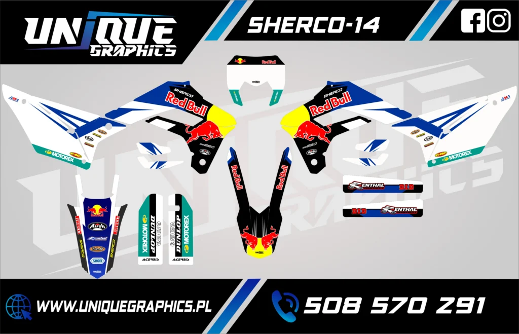Okleina motocyklowa SHERCO - SHERCO-14