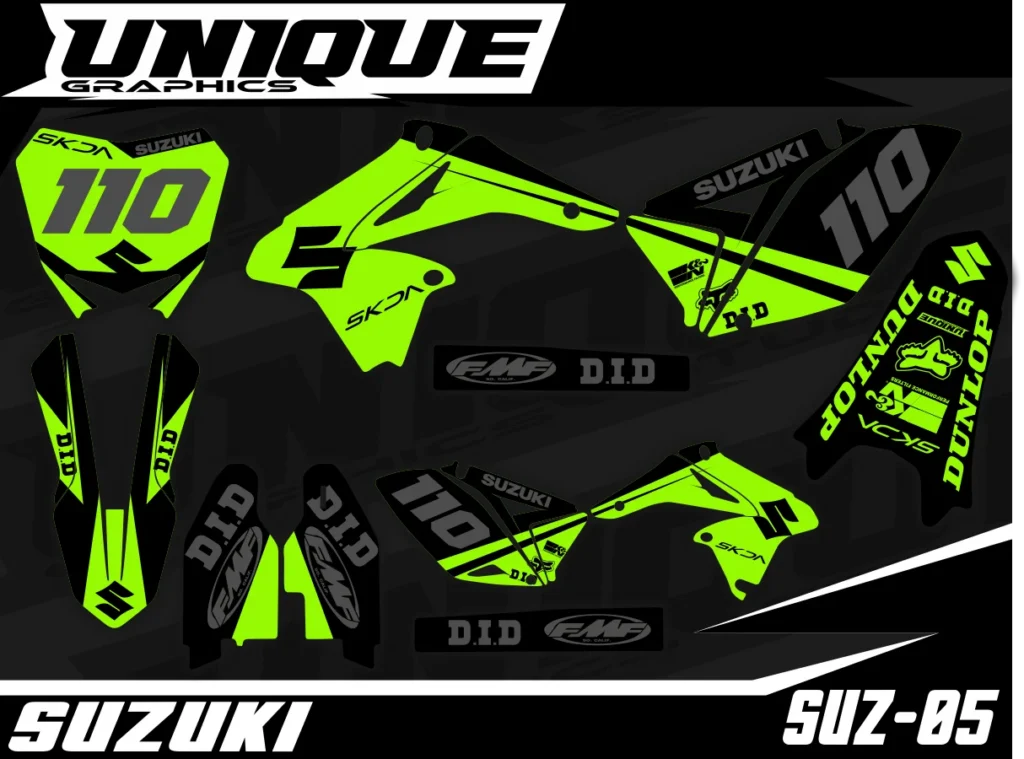 Okleina motocyklowa SUZUKI - SUZ-05